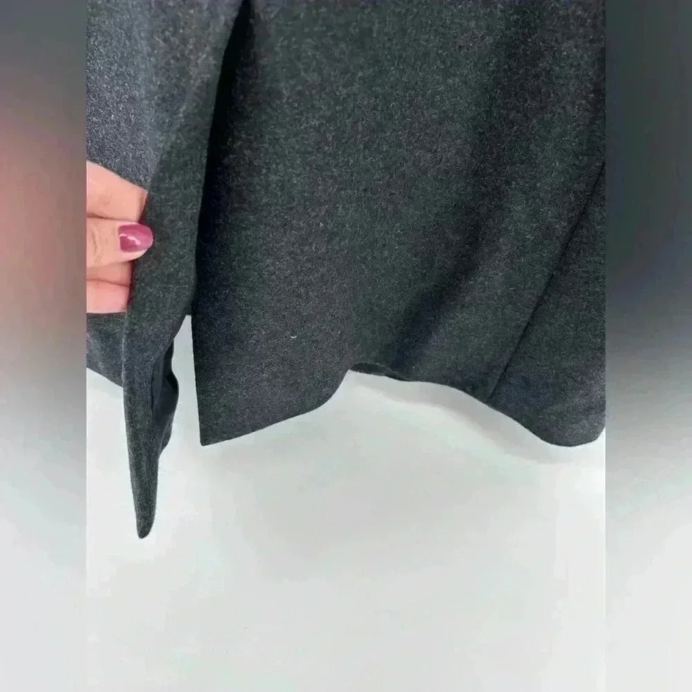 NWT DOLCE & GABBANA Coat Jacket Grey Wool Single Breasted IT54/US44/XXL $3000